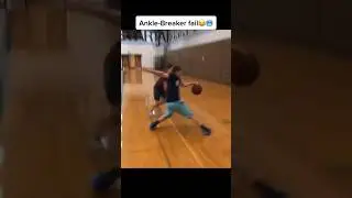 When Crossovers Go Wrong: The Epic Ankle Breaker Fail in Basketball #BasketballFail