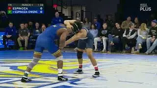Moses Espinoza-Owens vs. Mason Espinoza (174lbs) FULL MATCH | 2025-26 Big 12 Wrestling
