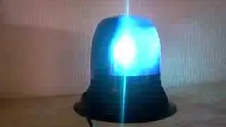 Blaulicht mit Magnetfu&szlig;