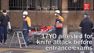 17YO arrested for knife attack before entrance exams