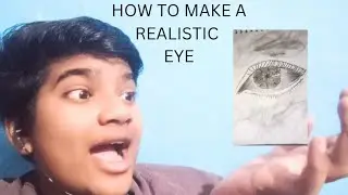 I'll draw a realistic eye #drawing #longvideo #drawingguide #charcoal