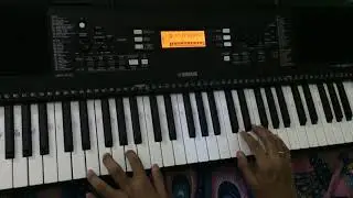 How to play vathi coming song in keyboard