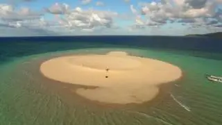 Ilot sable blanc &agrave; Mayotte