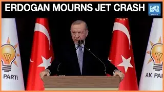 Erdogan Offers Condolences as Turkish Military Inspects Jet Crash | Dawn News English