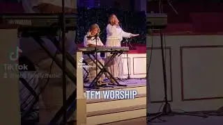 When a momma is overwhelmed singing about God's grace to her & His blessings of daughters and a son.