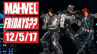 MAHVEL FRIDAYS?? 12/5/17 DLC CHARACTERS EDITION: VENOM, WINTER SOLDIER, & BLACK WIDOW