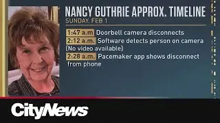 Nancy Guthrie abduction: Police release timeline of events