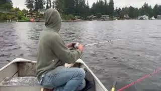 Trout fishing. Trolling mag lips. #fishing #freshwater #trout #maglips