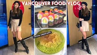 Trying Vancouver&rsquo;s Original Aburi Sushi & Matcha Cheesecake | Vancouver Food Vlog