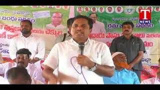 MLC Kasireddy Narayanreddy Distributes Rythu bandhu Cheques | Nagarkarnool | TNews Telugu