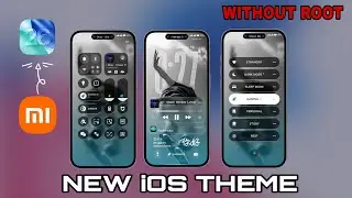 NEW iOS 26 STYLE THEME _ AMAZING CONTROL CENTRE  AND FOCUS MODE 