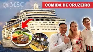 MSC PREZIOSA COMIDA A BORDO