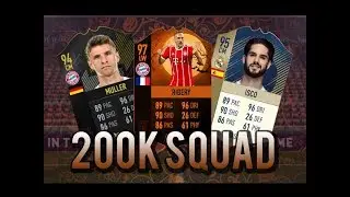 THE BEST 200K TEAM IN FIFA 18