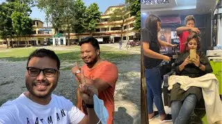 Our School Tour | North Bengal University | Puja's Makeover | #schoolmemories #familyvlog