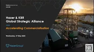 Hazer - Investor Webinar KBR Strategic Alliance