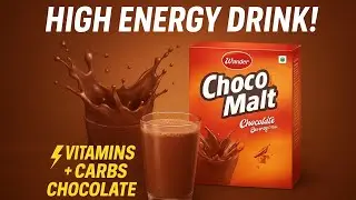 ChocoMalt (चोकोमाल्ट) Vitamin,Fat, Carbohydrates,Sugcroge, Chocolate High Energy Powder
