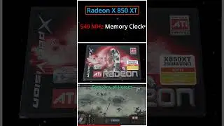 👉 Radeon X 850 XT 256 MB GDDR3 AGP &ndash; XpertVision&rsquo;s Surprising Re-Release #shorts