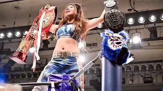 HAZUKI DOUBLE CHAMP: CMLL E SPARK JOSHI WORLD TITLE! CONSACRAZIONE O CONTENTINO?