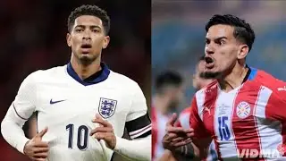 Inglaterra x Paraguai todos melhores momentos desse jogo internacional de futebol, lances e gols  