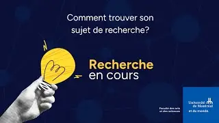 Comment trouver son sujet de recherche?
