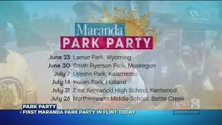 First 2016 Maranda Park Party kicks off in Flint