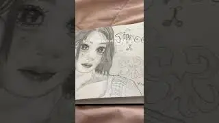 🍬How&rsquo;s my drawing of #jiwoo from #hearts2hearts ? 💕 #kpop #art #h2h #S2U #fypシ゚viral #fyp #artist
