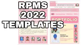 RPMS 2022 Portfolio templates with annotations|BFAM