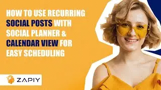 How to Use Recurring Social Posts with Social Planner & Calendar View for Easy Scheduling