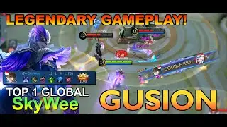 Perfect Tactical Gusion Sidelane Gameplay! MVP with 12 Total Kills! - Top 1 Gusion by SkyWee | MLBB