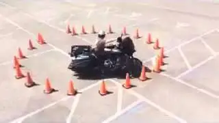 Officer Milligan Daytona Beach Runs the 18' Keyhole Clutchless