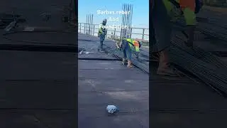 Barbas rebar. adding more floors to a parking garage in dallas tx🙏🏽🏗️