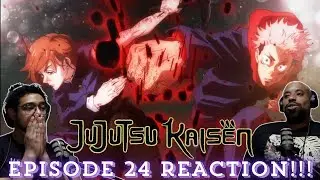 JUJUTSU KAISEN EPISODE 24 REACTION!!! | 