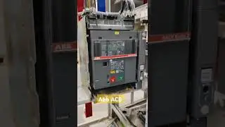Abb ACB BREAKER #electrical #plc #industrialautomation #vfd #acb #electronic #viralvideo
