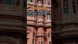 Rajasthan = Royal Energy 👑 | Palaces, Forts & Royal Vibes 🇮🇳 #ytshorts #travel #viral #rajasthan