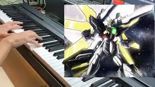 [機動新世紀ガンダムX After War Gundam X] ROMANTIC MODE - Resolution [Piano/ピアノ]