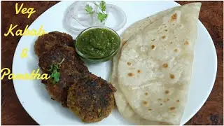 Veg Kebab Paratha | Veg kabab recipe | Kebabs | Tea time snacks | Yummy tummy by Sipra Singh