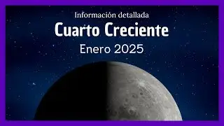 ▶ EXPLICACI&Oacute;N ASTROLOG&Iacute;A LUNA EN EL CUARTO CRECIENTE ENERO 2026 ✅ D&Iacute;A HORA CONSTELACI&Oacute;N SIGNO 2026