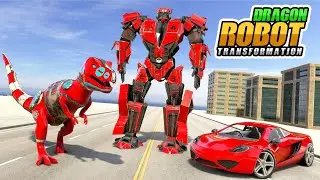 Dinosaur Robot Transform Hero 2020 (Play 10) | Android Gameplay HD
