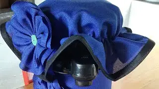 Chapéu de garrafa térmica. muito charme.