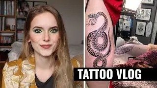 TATTOO VLOG No. 1 | Getting my hip tattooed