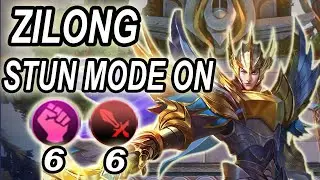 ZILONG STUN MODE ON!, 6WRESTLER 6WM, TUSUK TUSUK STUN! MAGIC CHESS COMBO, MOBILE LEGEND, MAGIC CHESS