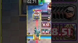 Which Dashing Card Can Three Crown The Fastest? #clashroyale #gaming #supercell