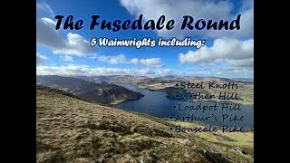 The Fusedale Round - A Lake District hike featuring 5 Wainwrights around the majestic Ullswater.