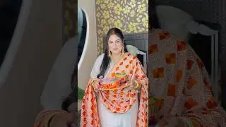 🧡🌙#karwachauth #festivalspecial #reetuhanda #festivelook