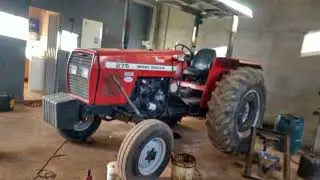 Convers&atilde;o de um trator MF 275 2x4 para 4x4
