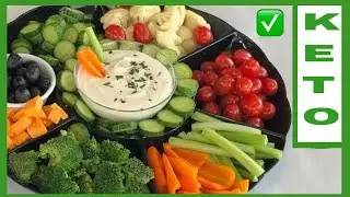 DIP para VEGETALES   🥗 RICA y  FÁCIL BOTANA  #keto