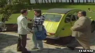 GORDO PORCEL DESTROZA AUTO CITROEN