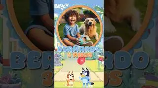 Convite Bluey  #conviteanimado #infantil #convite #bluey #blueybingo