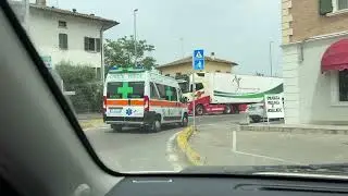 Passaggio Croce Verde Reggio Emilia #ambulanza #emergencyresponse