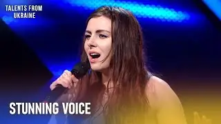 Unbelievable Voice in a Stunning Woman | X Factor Ukraine